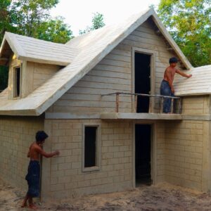 90 Days Building Underground two-story House with Gym room & Swimming Pool