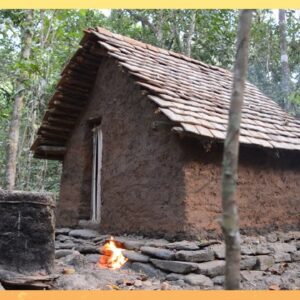 Primitive Technology: Tiled Roof Hut