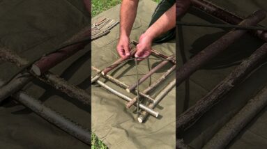 Survival Skills: Amazing Basket for Extreme Conditions. #survival #camping #bushcraft #lifehacks