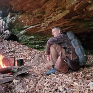 Old School Survival Camping - No Tent, No Sleeping Bag - Exploring Appalachia