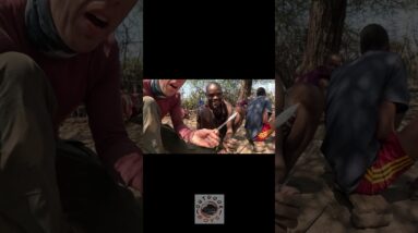 10 Days learning Primitive Survival Skills in Tanzania  #survival