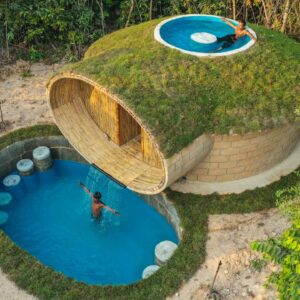 Building Jungle Swimming Pool For Craft House With Décor Private Living Room