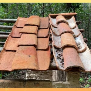 Primitive Technology: Testing clay roof tiles
