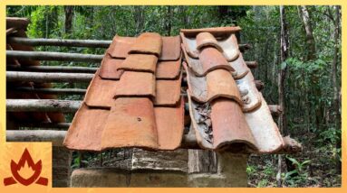 Primitive Technology: Testing clay roof tiles