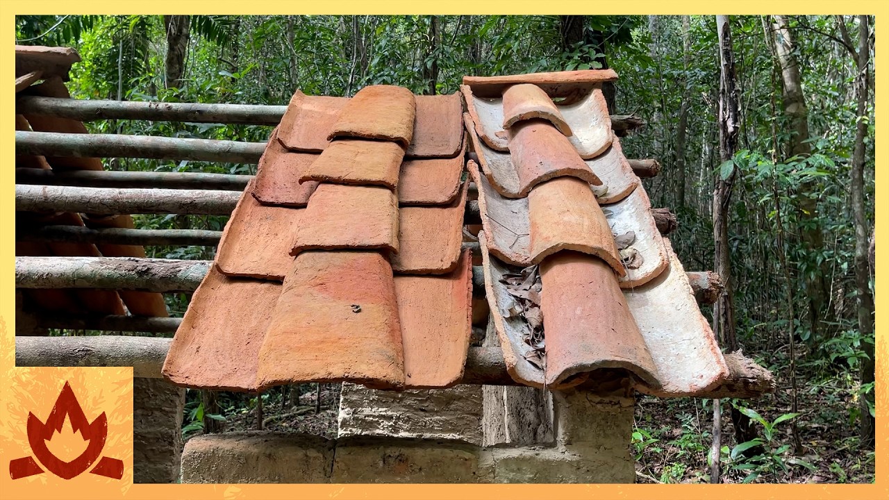 Primitive Technology: Testing clay roof tiles