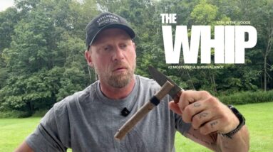 Bushcraft survival lashing technique for securing poles and building shelters