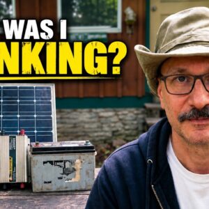 Off-grid living mistakes and gear lessons learned over 20 years of experience
