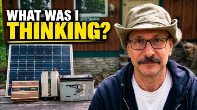Off-grid living mistakes and gear lessons learned over 20 years of experience