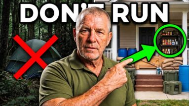 Marine explains why bugging in and fortifying your home is better than bugging out to the wilderness when SHTF