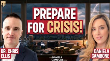Financial preparedness guide showing gold coins, silver bars, and emergency cash for crisis resilience and prepper planning