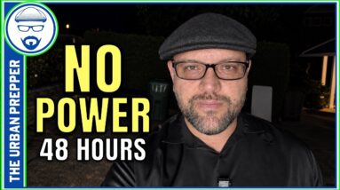 Testing a home backup power plan during a 48-hour power outage drill