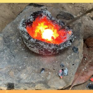 Primitive iron smelting and consolidation experiments using bloomery furnace methods