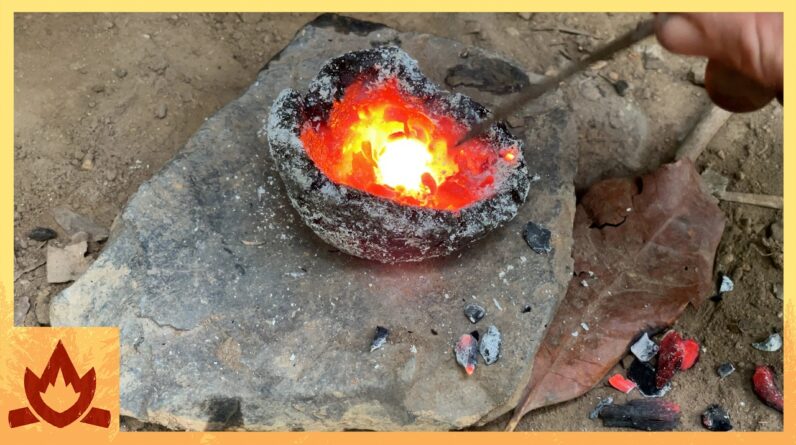 Primitive iron smelting and consolidation experiments using bloomery furnace methods